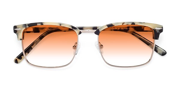 Front of 17464 in Tortoise / Gold