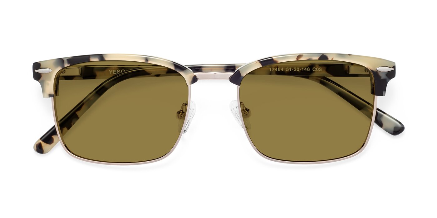 17464 - Tortoise / Gold Polarized Sunglasses