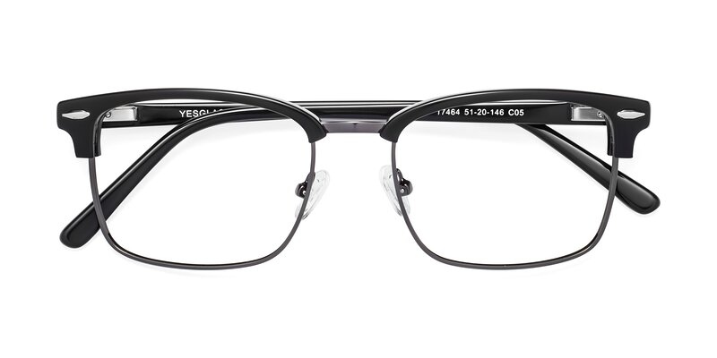 17464 - Black / Gunmetal Eyeglasses