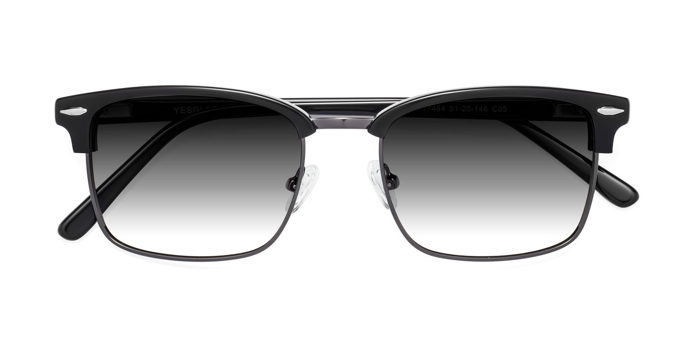 17464 - Black / Gunmetal Gradient Sunglasses