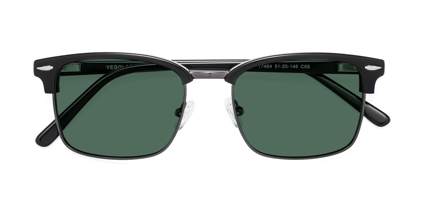 17464 - Black / Gunmetal Polarized Sunglasses