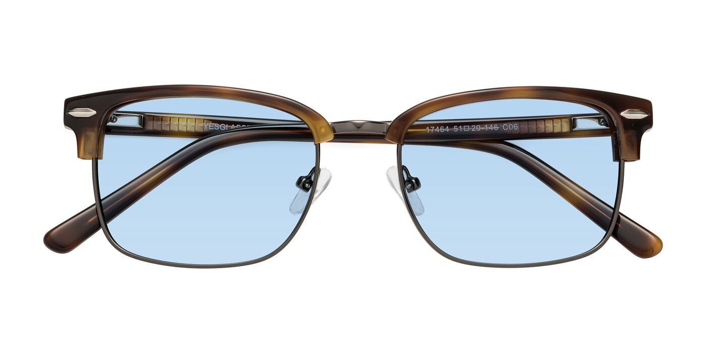 17464 - Tortoise/Gunmetal Tinted Sunglasses