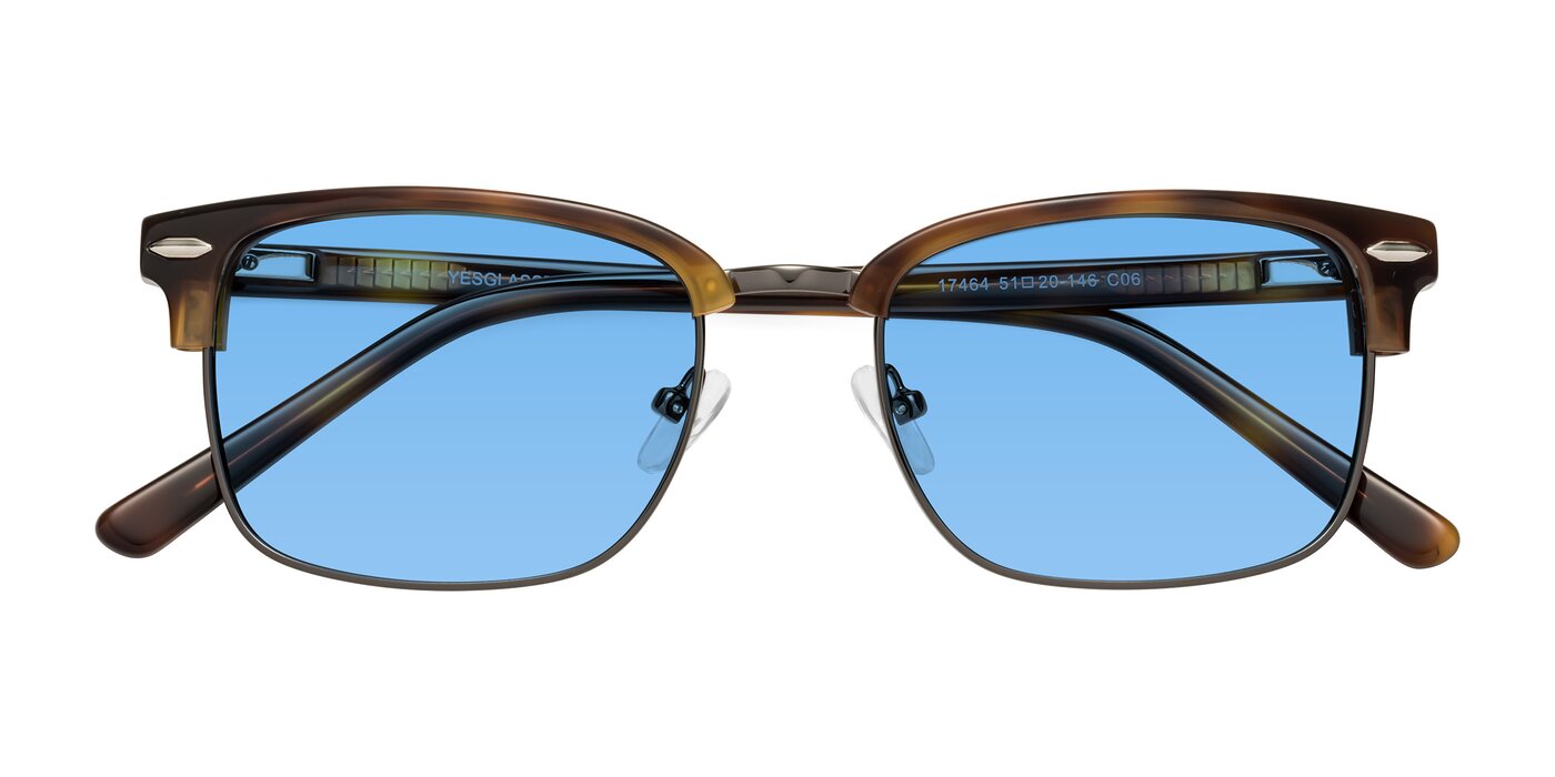 17464 - Tortoise/Gunmetal Tinted Sunglasses