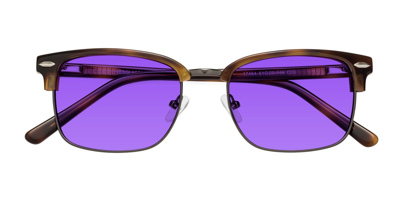 17464 - Tortoise/ Gunmetal Tinted Sunglasses