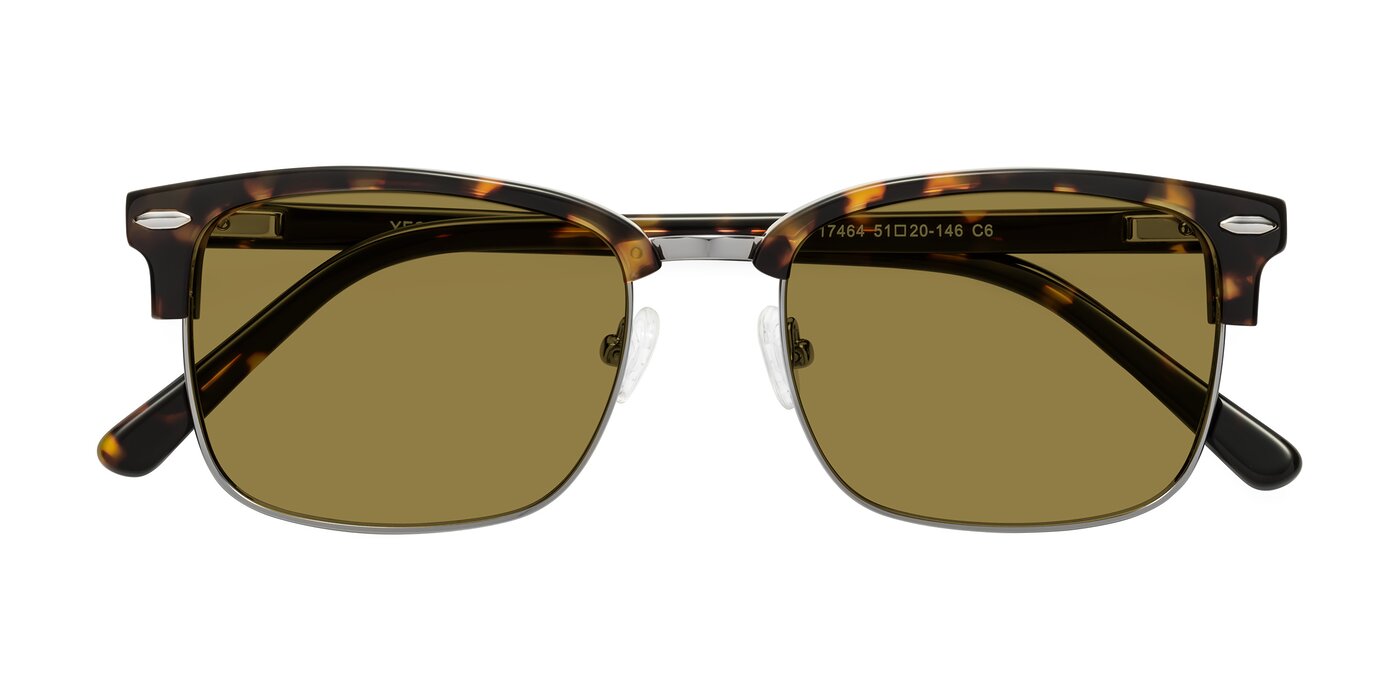17464 - Tortoise/ Gunmetal Polarized Sunglasses