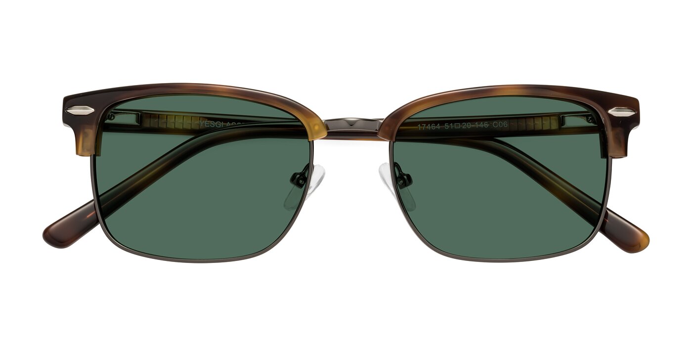 17464 - Tortoise/ Gunmetal Polarized Sunglasses