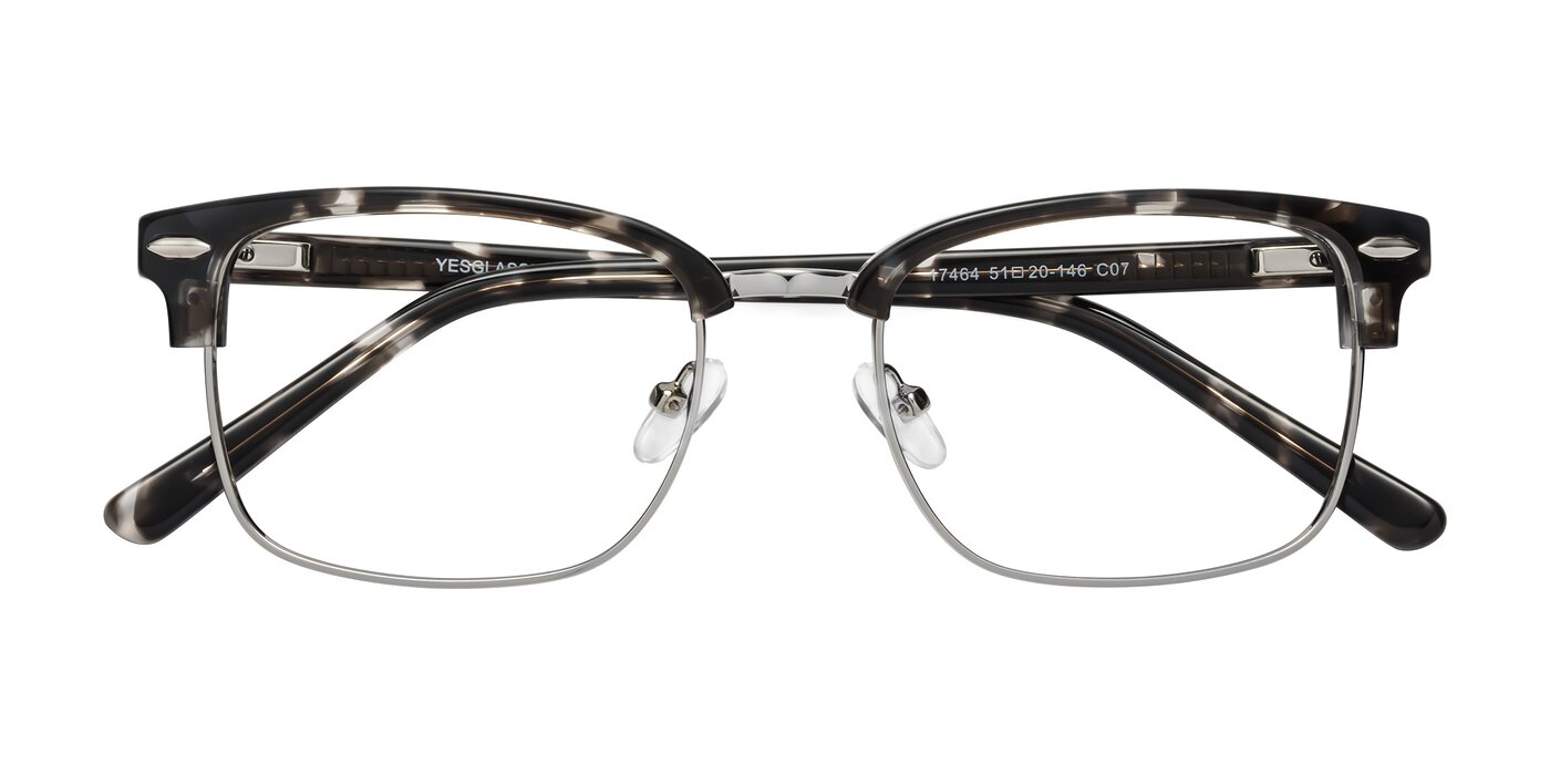 17464 - Tortoise / Silver Eyeglasses