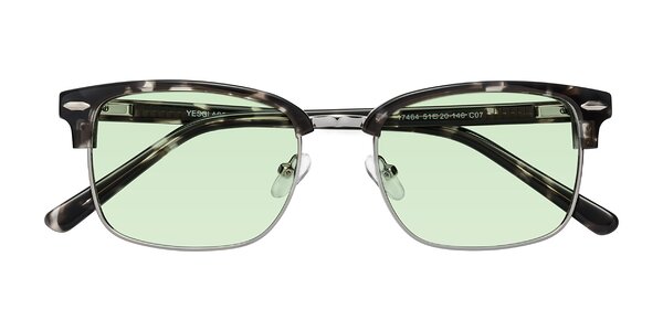 Front of 17464 in Tortoise / Silver