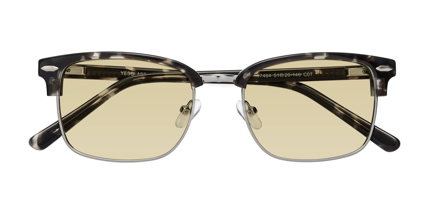 17464 - Tortoise / Silver Tinted Sunglasses
