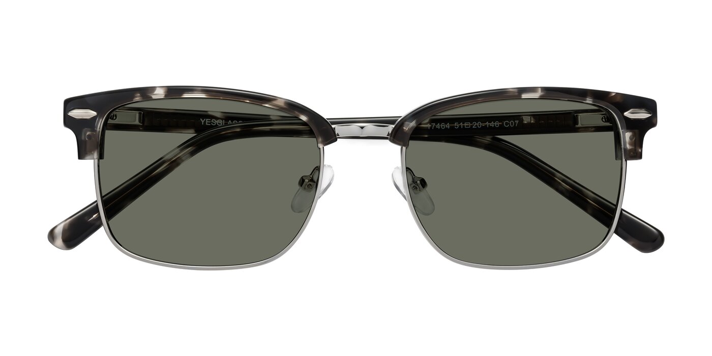 17464 - Tortoise / Silver Polarized Sunglasses