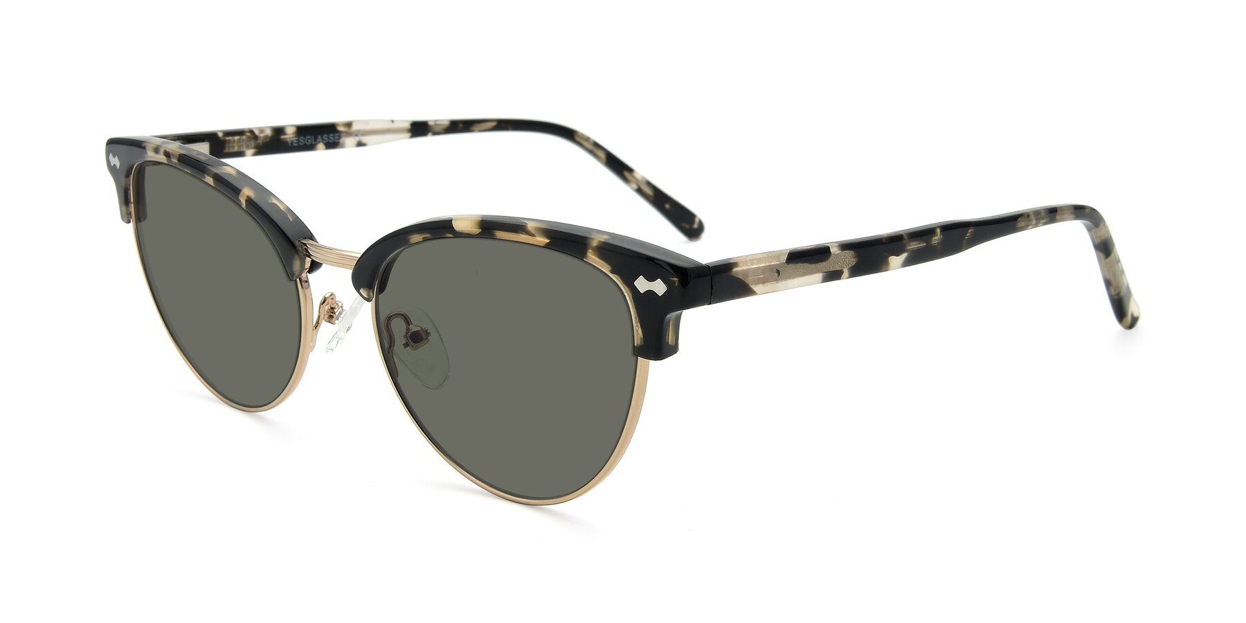 Angle of 17461 in Tortoise-Gold with Gray Polarized Lenses