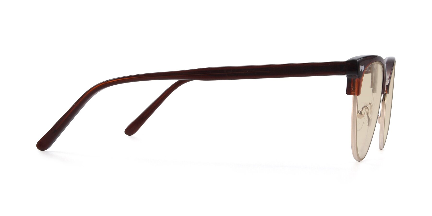 Side of 17461 in Amber Brown with Light Brown Tinted Lenses