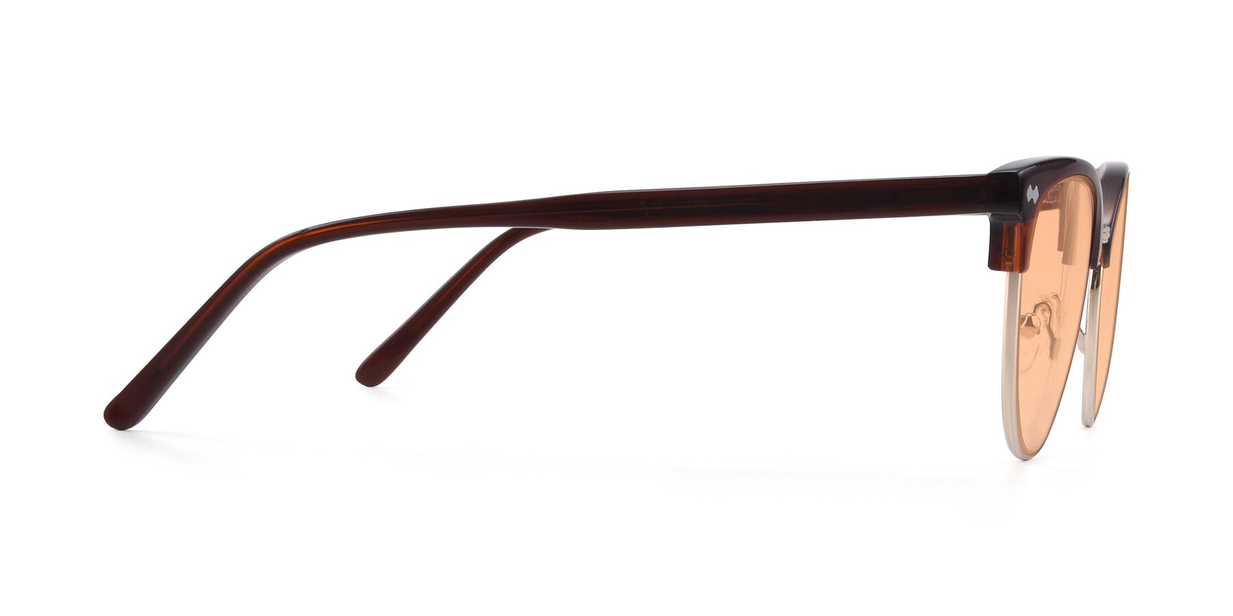 Side of 17461 in Amber Brown with Light Orange Tinted Lenses