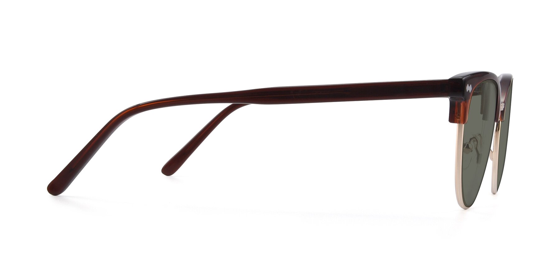 Side of 17461 in Amber Brown with Gray Polarized Lenses
