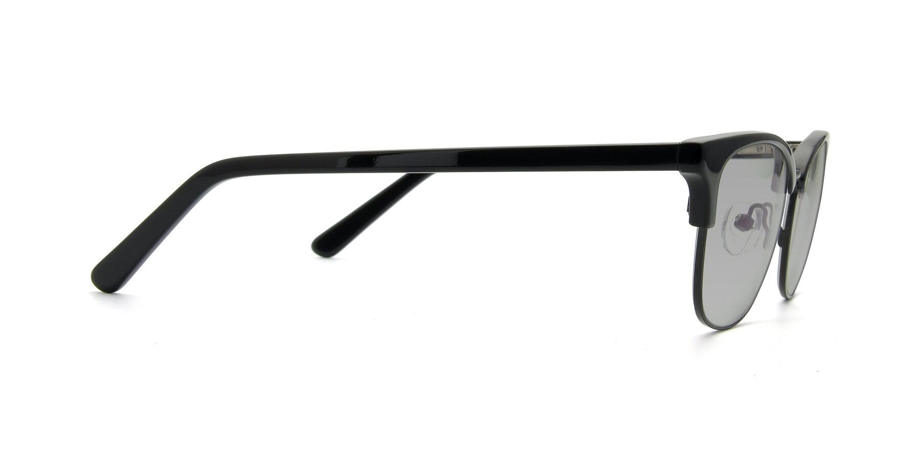 Side of 17463 in Black with Light Gray Tinted Lenses