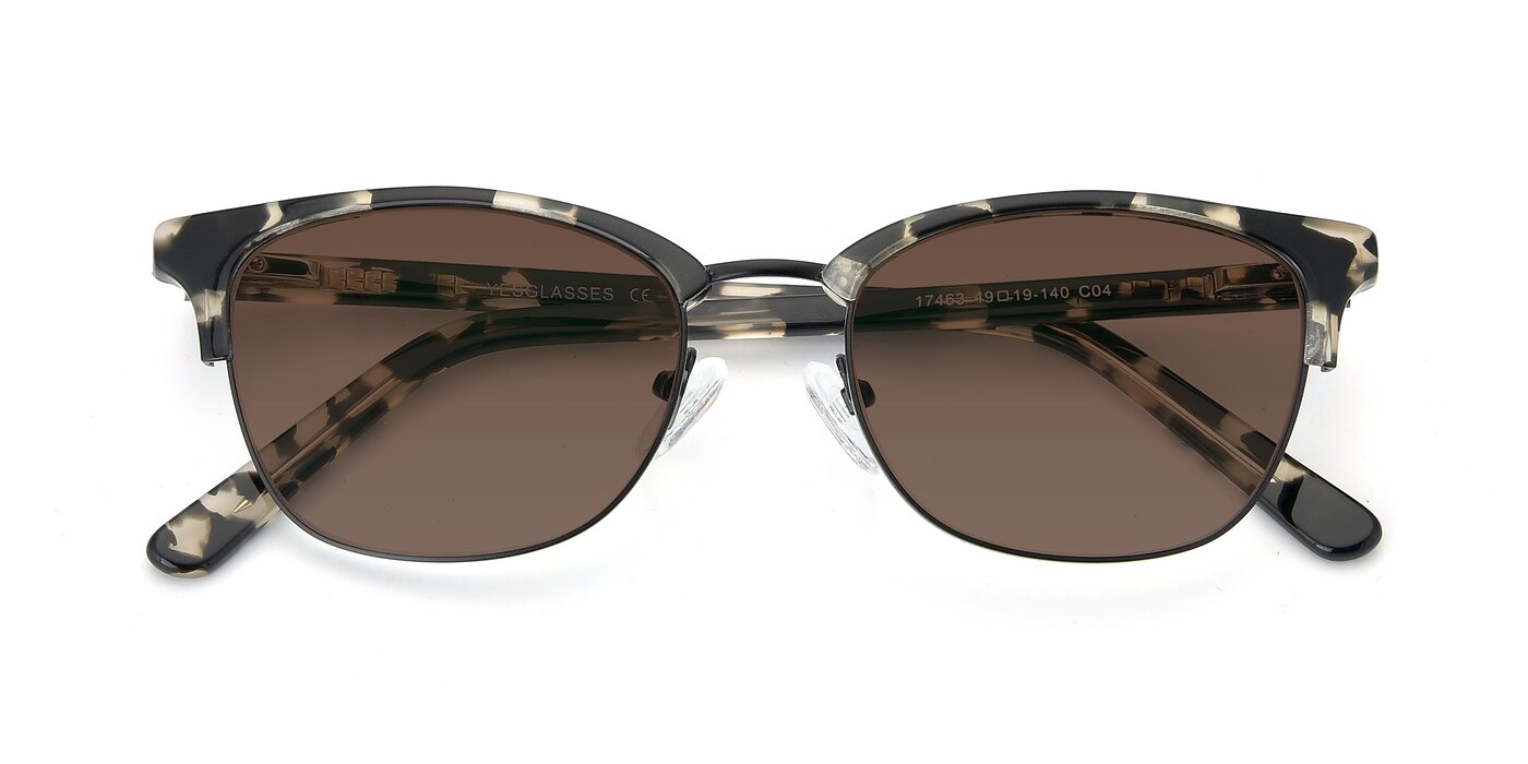 17463 - Black / Tortoise Tinted Sunglasses