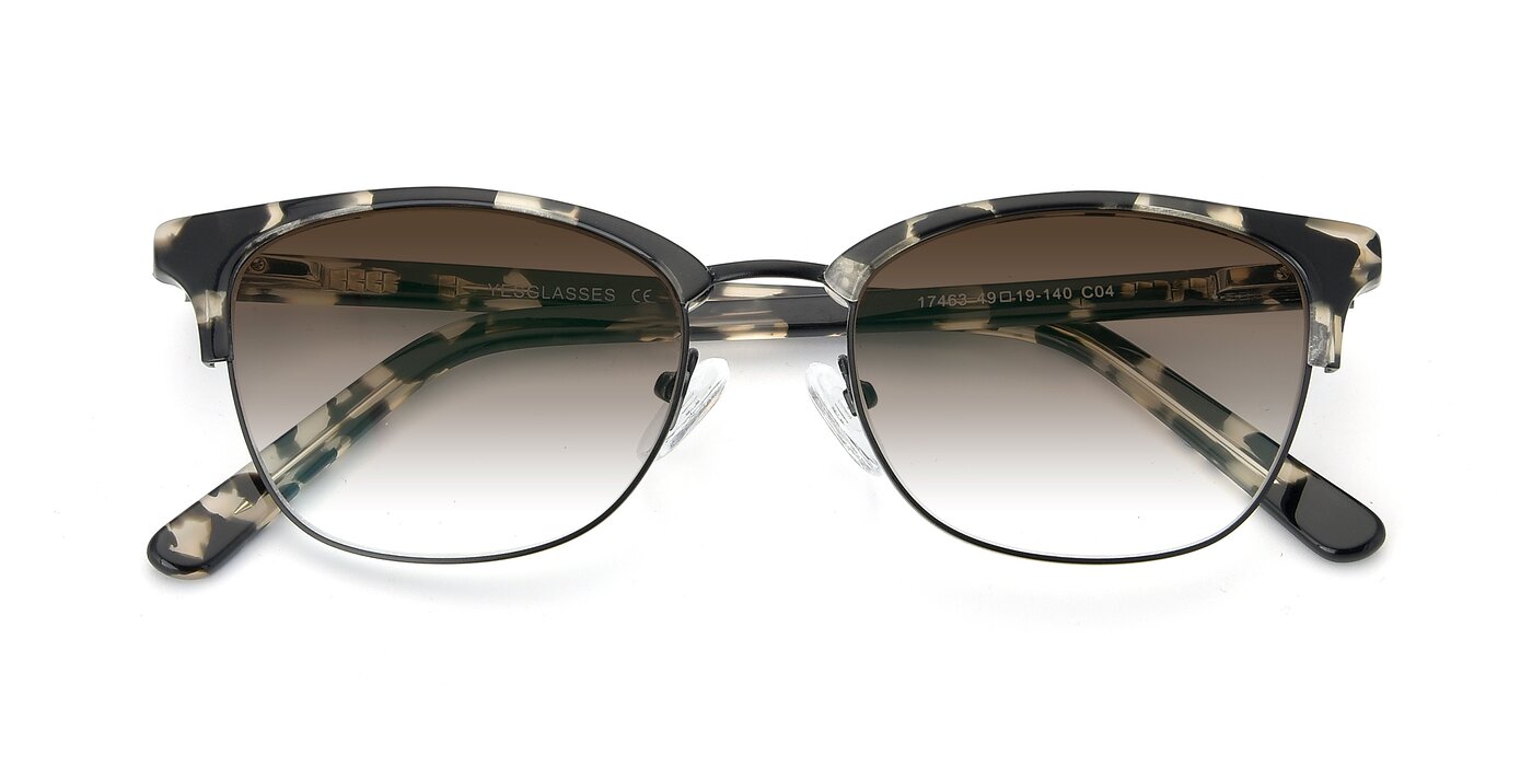 17463 - Black / Tortoise Gradient Sunglasses
