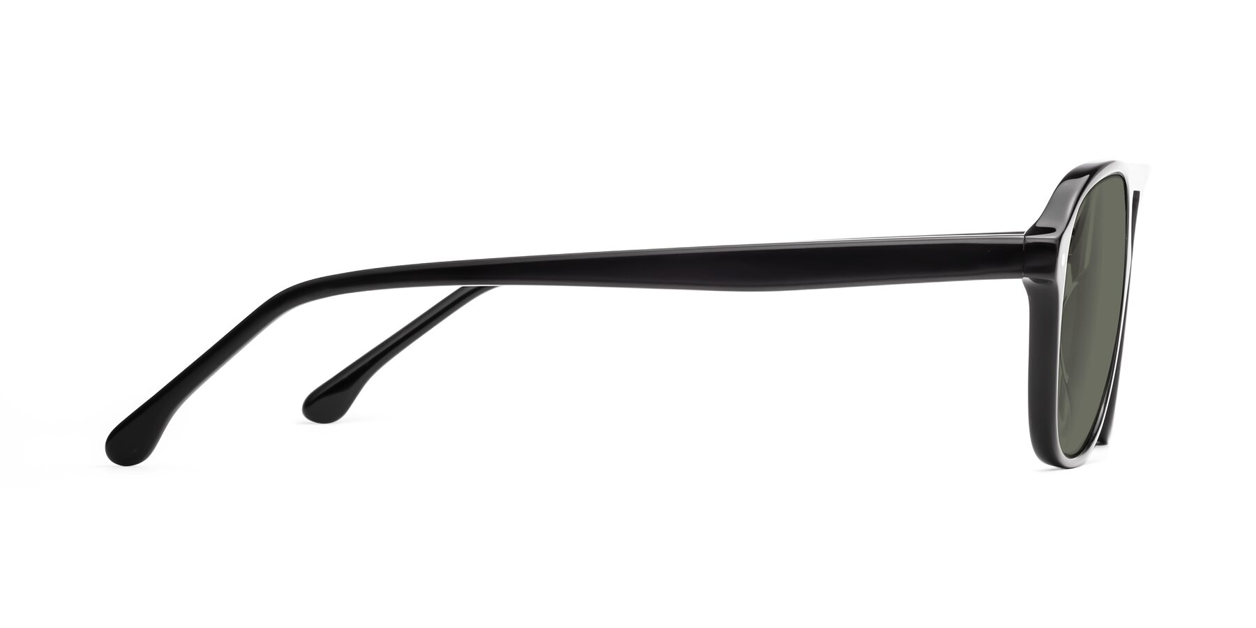 Side of 17416 in Black with Gray Polarized Lenses