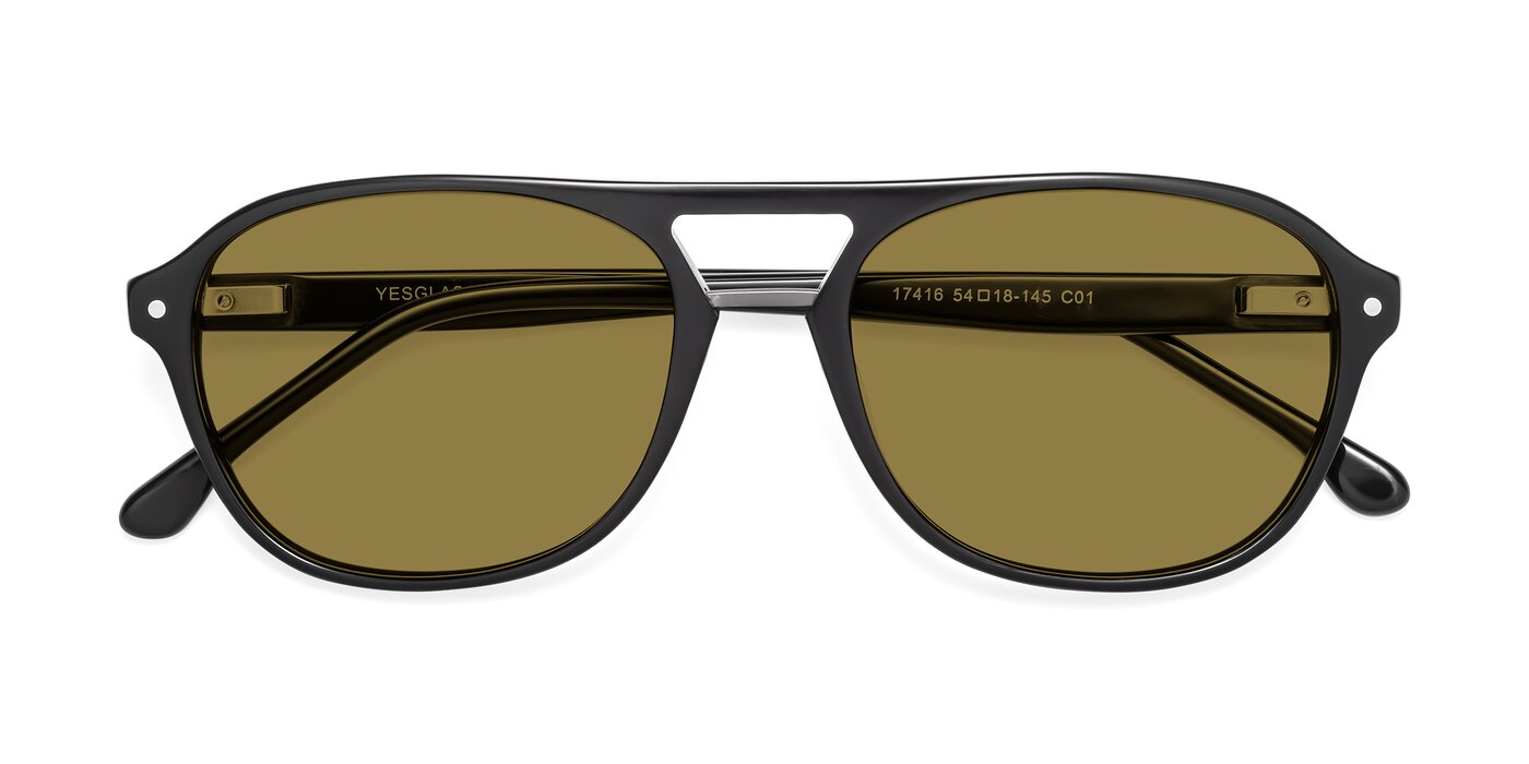 17416 - Black Polarized Sunglasses