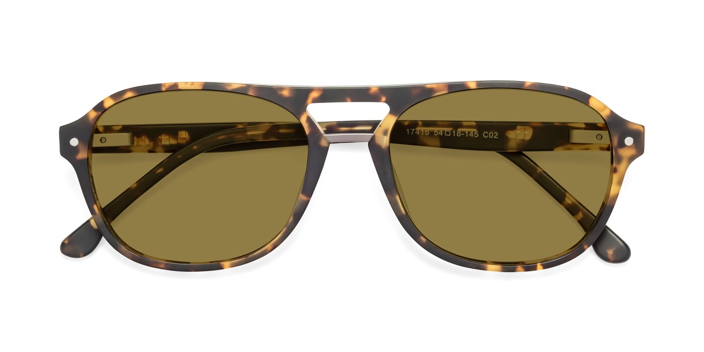 17416 - Matte Tortoise Polarized Sunglasses