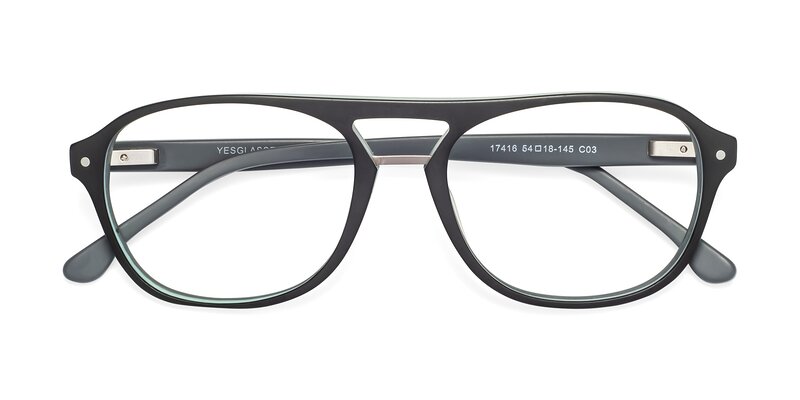 17416 - Matte Black Eyeglasses