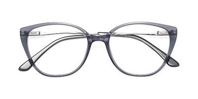 Floral Tortoise Retro-Vintage Acetate Cat-Eye Eyeglasses - 17485