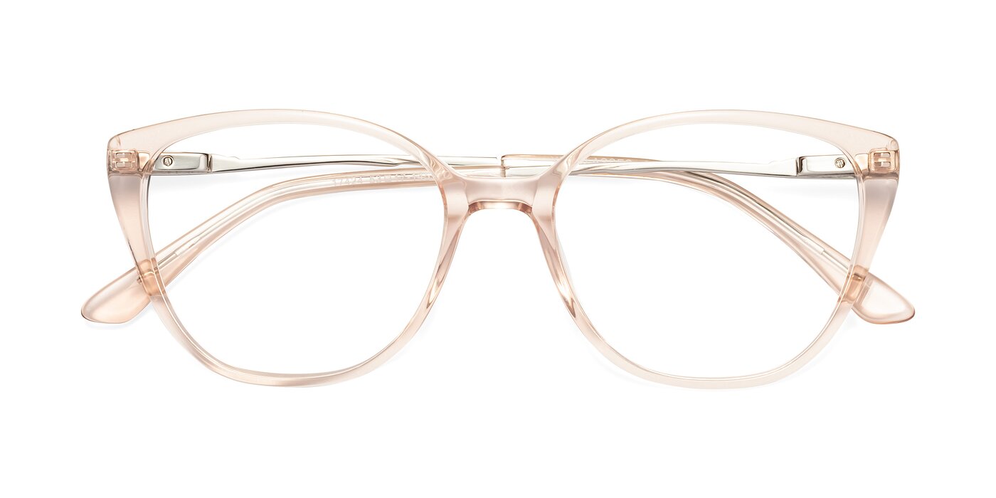 17424 - Transparent Pink Eyeglasses