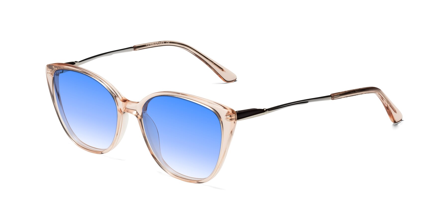 Angle of 17424 in Transparent Pink with Blue Gradient Lenses