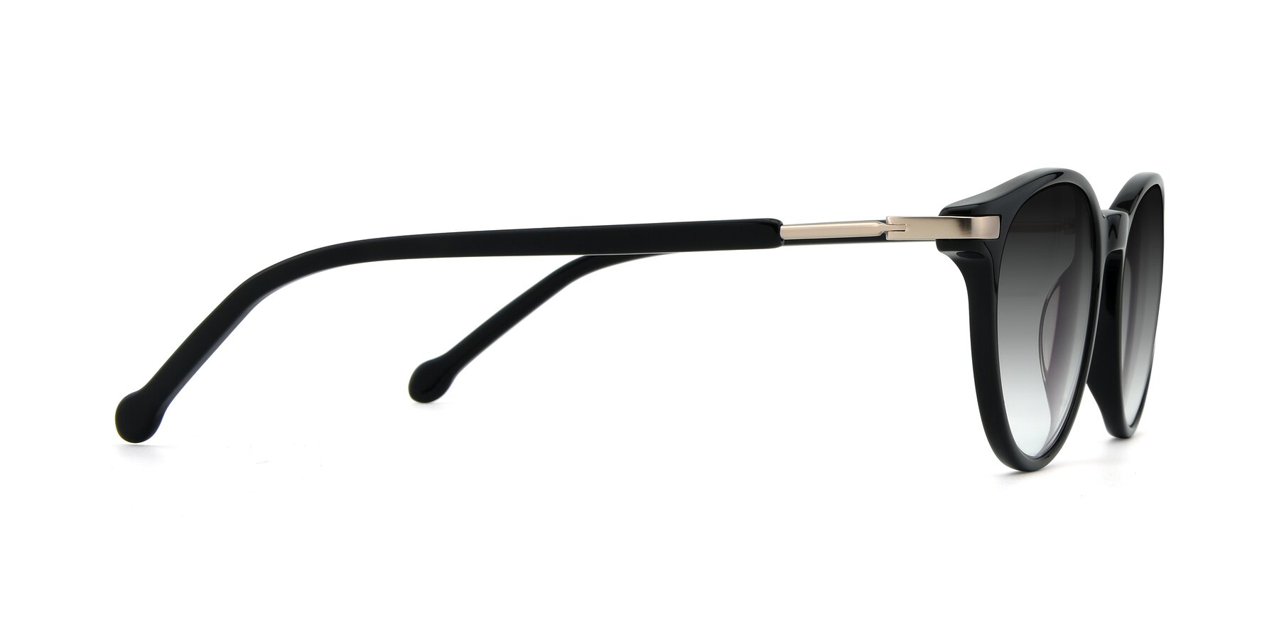 Side of 17429 in Black with Gray Gradient Lenses