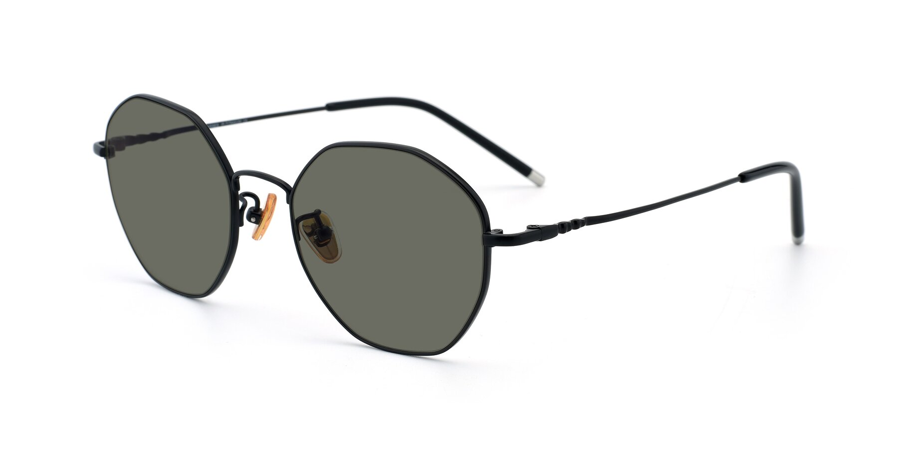 Angle of 90059 in Black with Gray Polarized Lenses