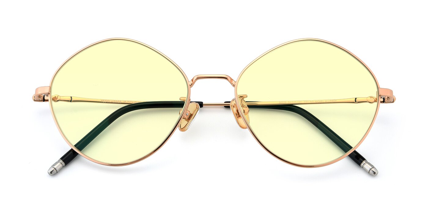 90029 - Gold Tinted Sunglasses