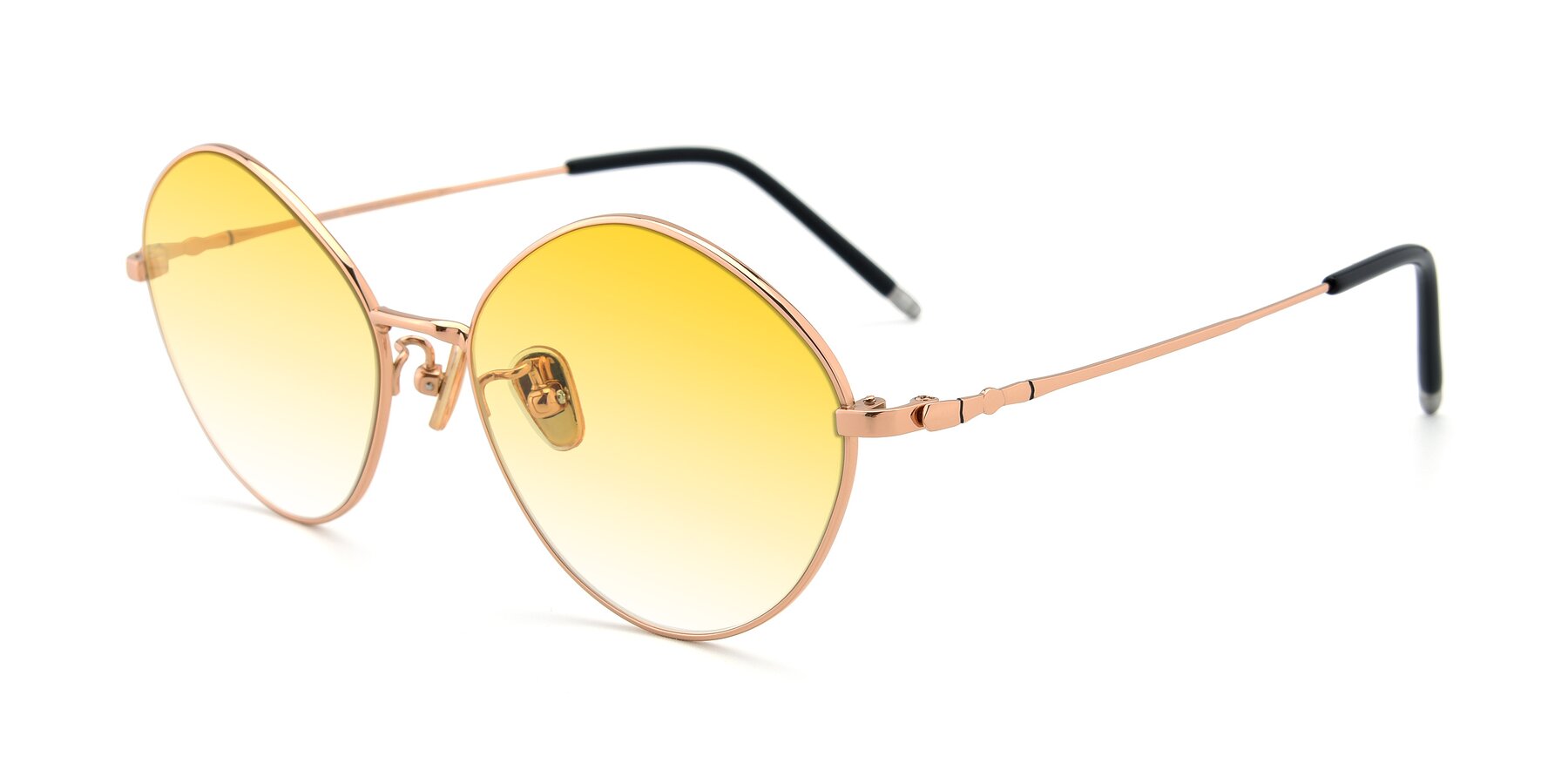 Angle of 90029 in Gold with Yellow Gradient Lenses