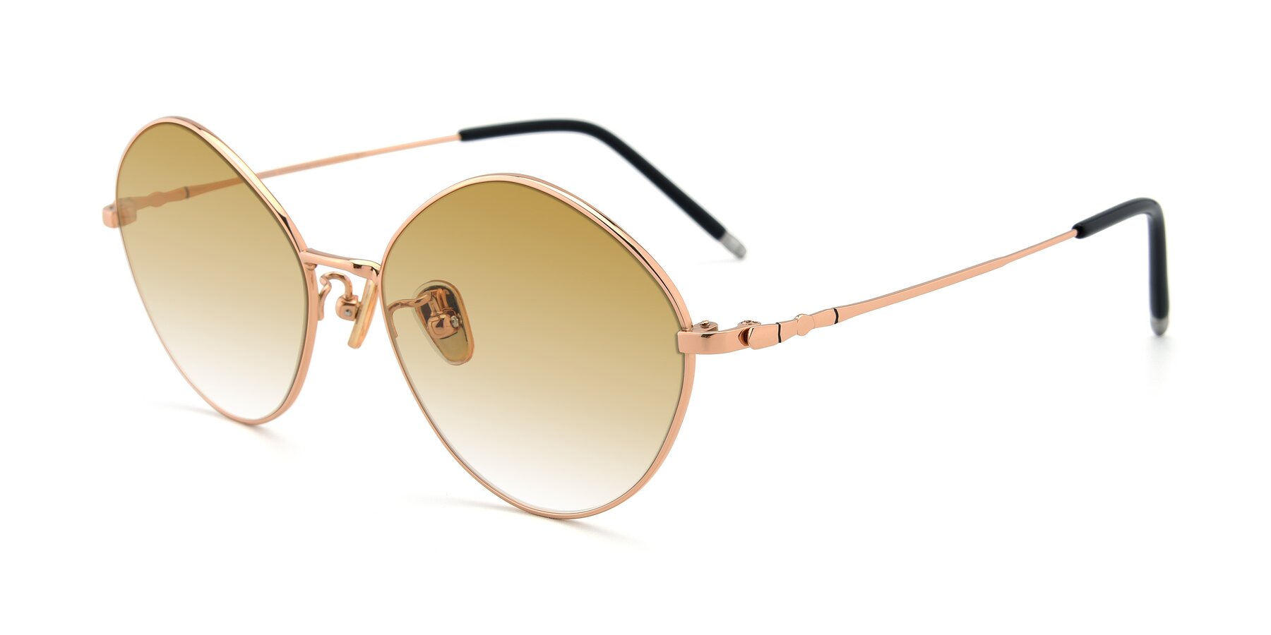 Angle of 90029 in Gold with Champagne Gradient Lenses