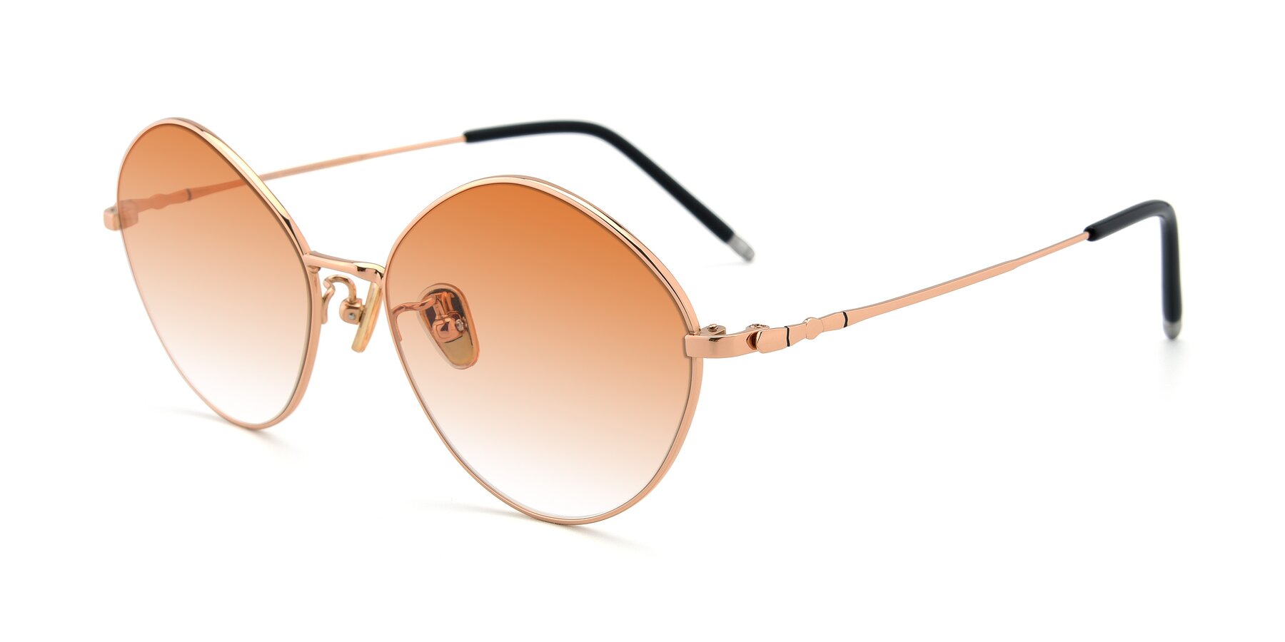 Angle of 90029 in Gold with Orange Gradient Lenses