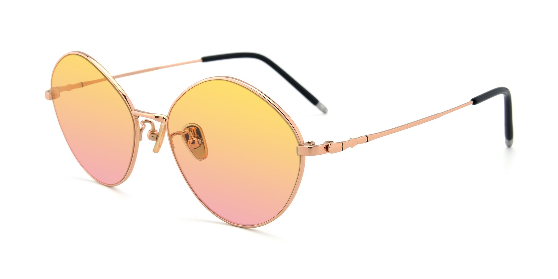 Angle of 90029 in Gold with Yellow / Pink Gradient Lenses