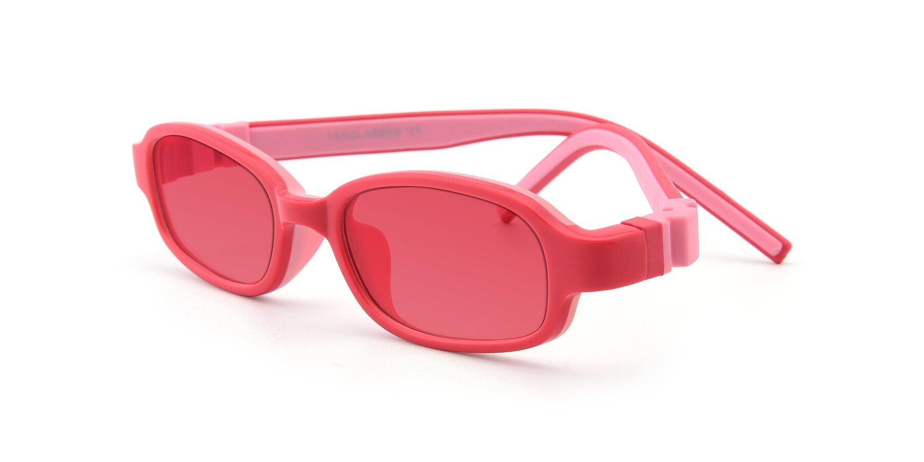 Angle of 515 in Red-Pink with Red Tinted Lenses