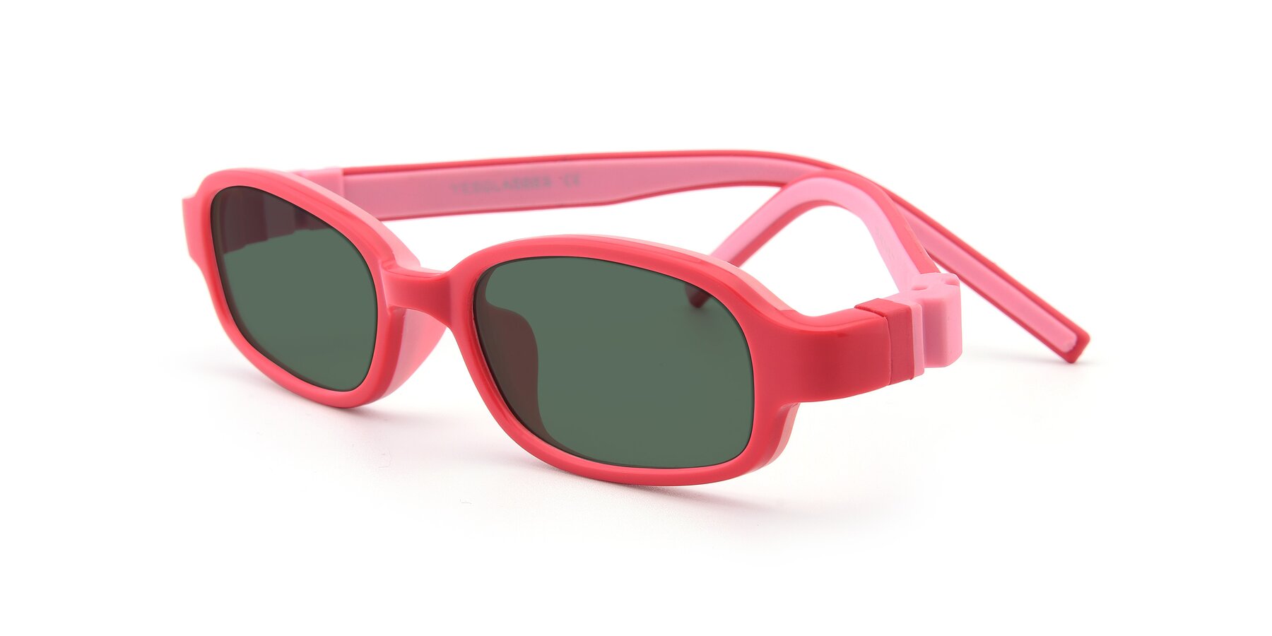 Angle of 515 in Red-Pink with Green Polarized Lenses