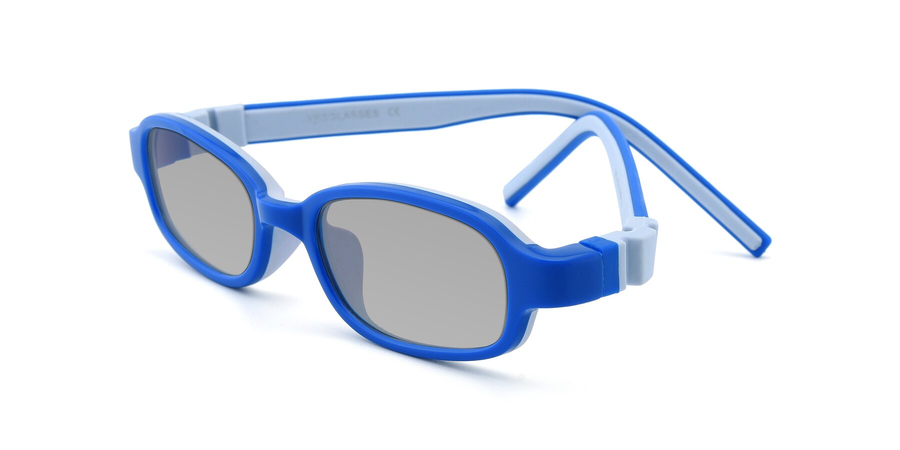 Angle of 515 in Blue-Gray with Light Gray Tinted Lenses