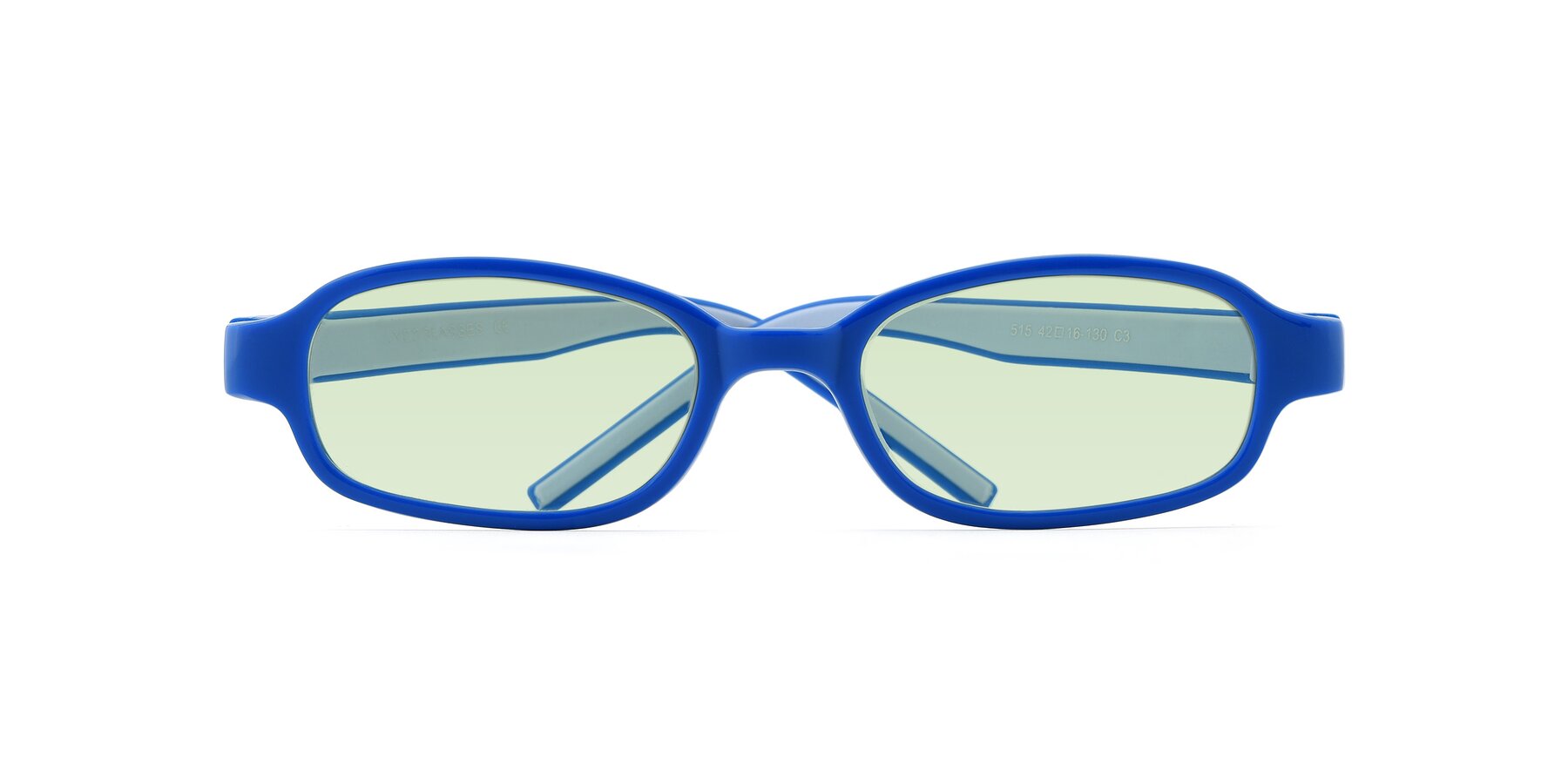 Folded Front of 515 in Blue-Gray with Light Green Tinted Lenses