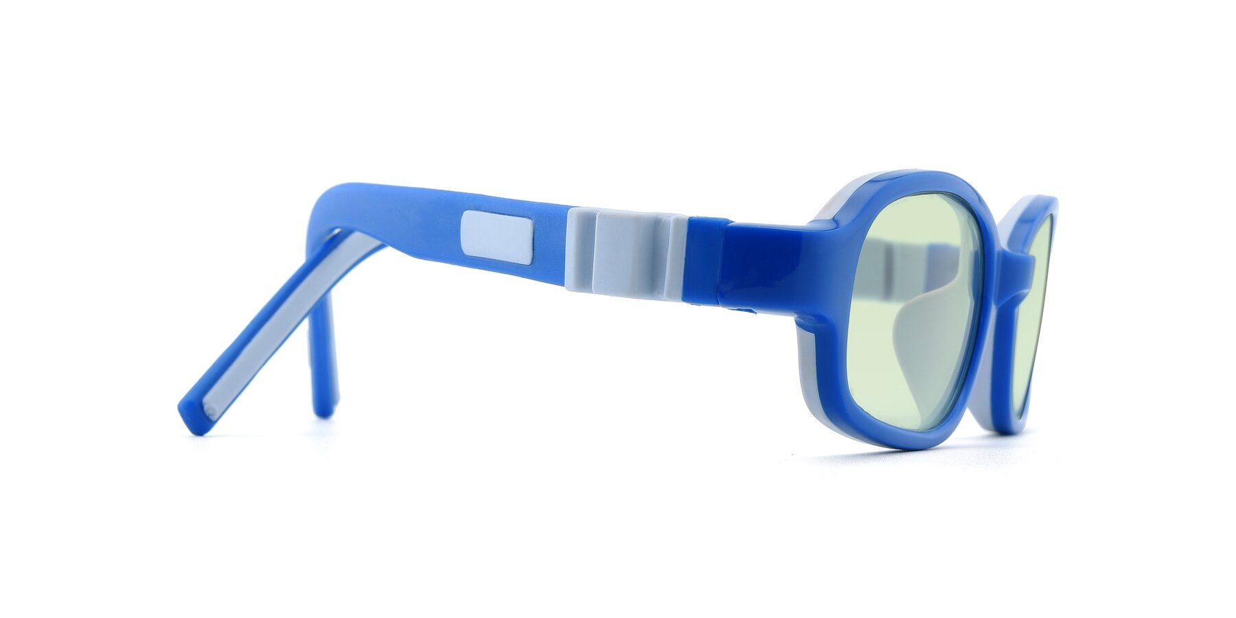 Side of 515 in Blue-Gray with Light Green Tinted Lenses