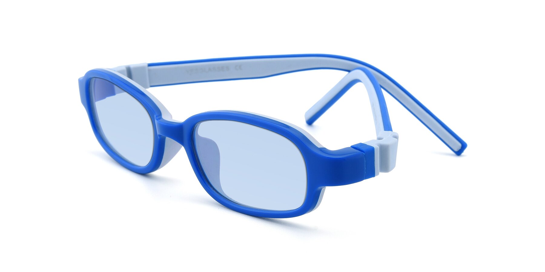 Angle of 515 in Blue-Gray with Light Blue Tinted Lenses