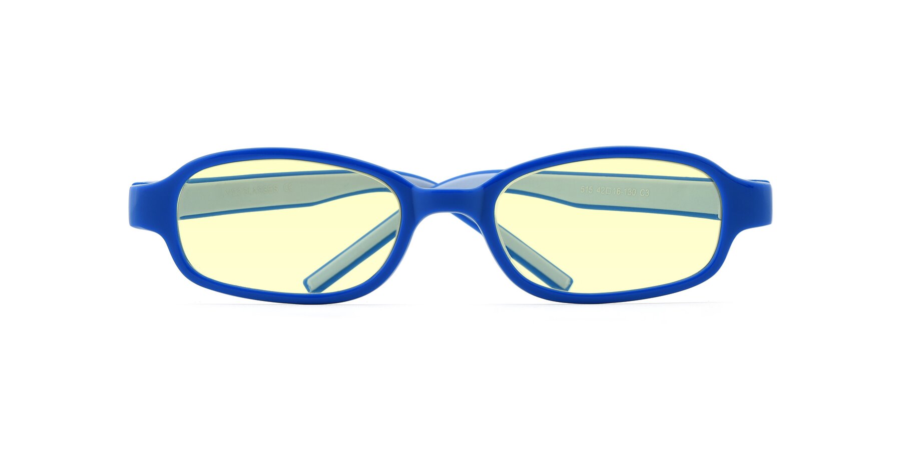 Folded Front of 515 in Blue-Gray with Light Yellow Tinted Lenses