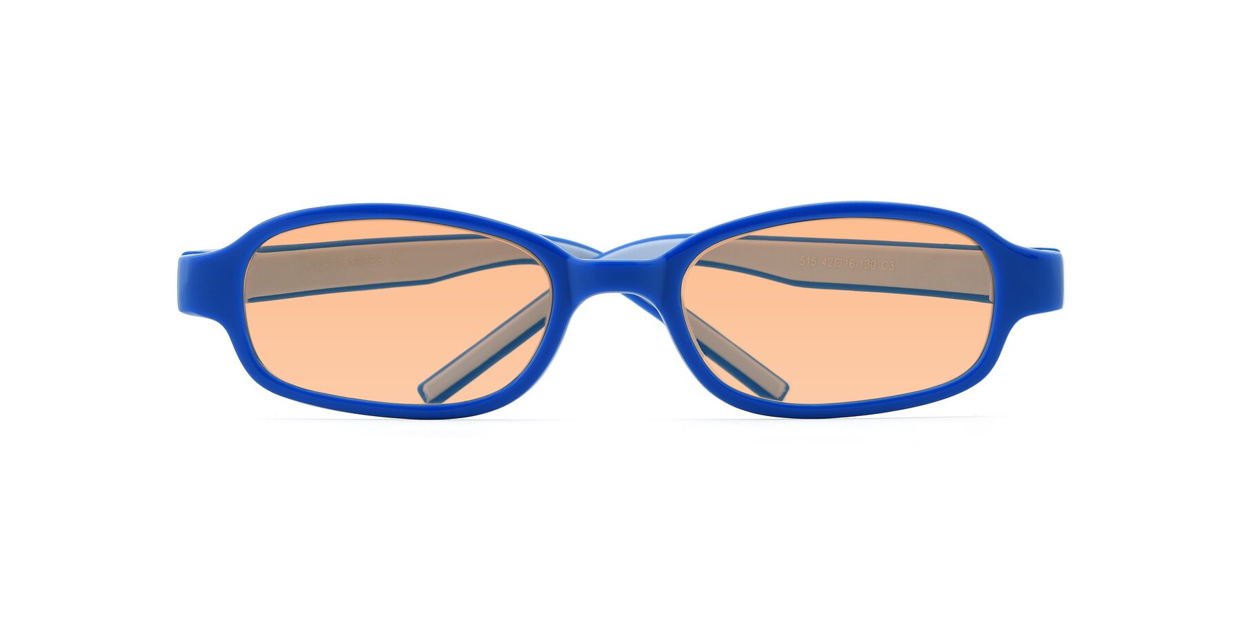 Folded Front of 515 in Blue-Gray with Light Orange Tinted Lenses