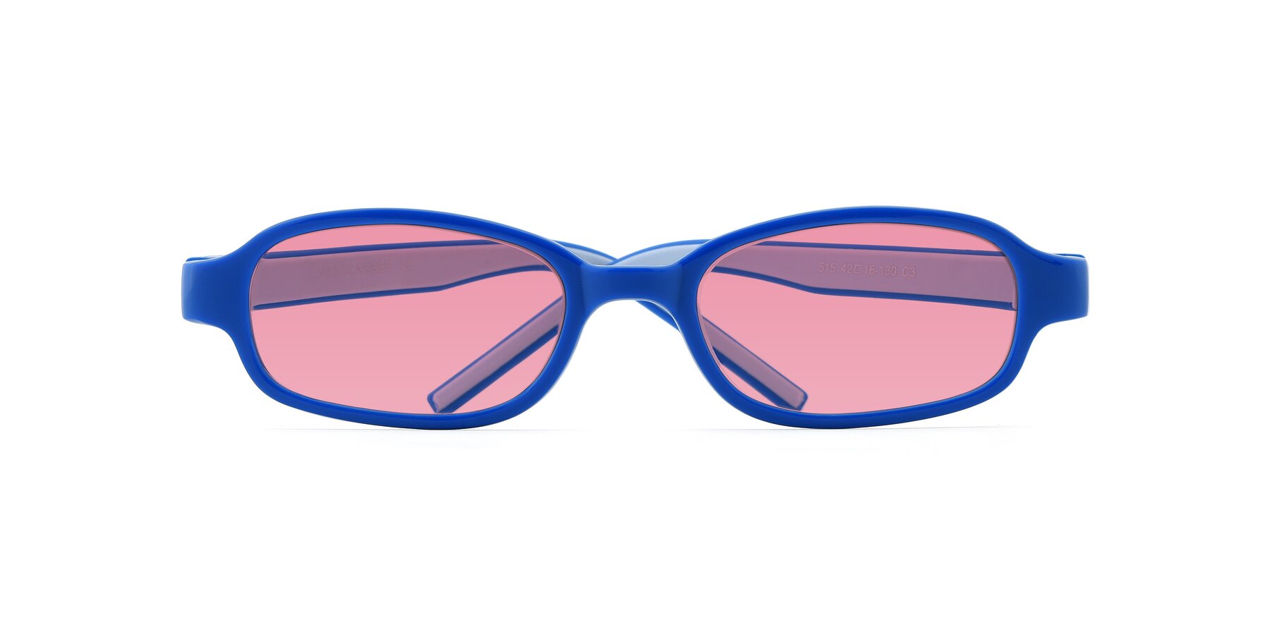 Folded Front of 515 in Blue-Gray with Pink Tinted Lenses