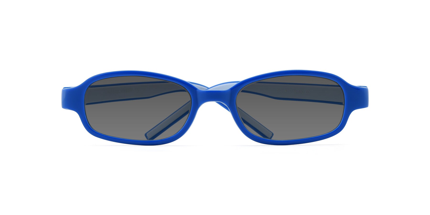 Folded Front of 515 in Blue-Gray with Medium Gray Tinted Lenses
