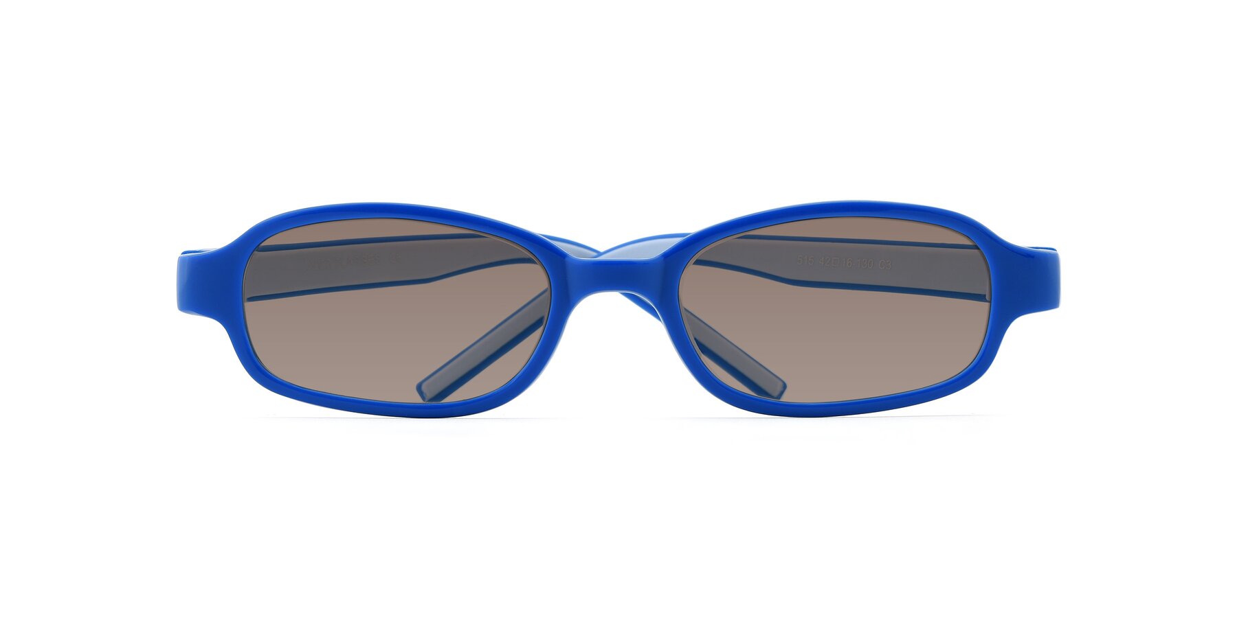 Folded Front of 515 in Blue-Gray with Medium Brown Tinted Lenses