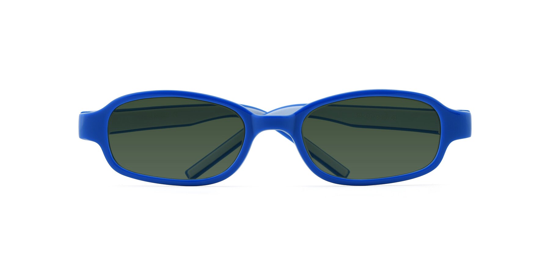 Folded Front of 515 in Blue-Gray with Green Tinted Lenses
