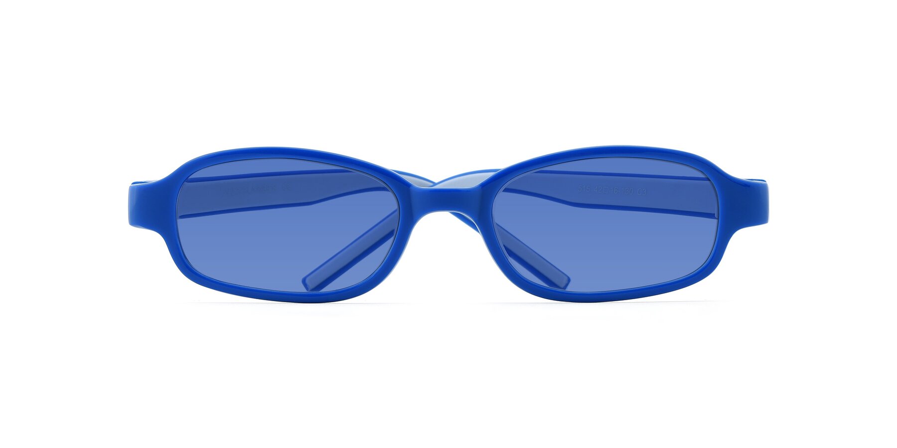 Folded Front of 515 in Blue-Gray with Blue Tinted Lenses