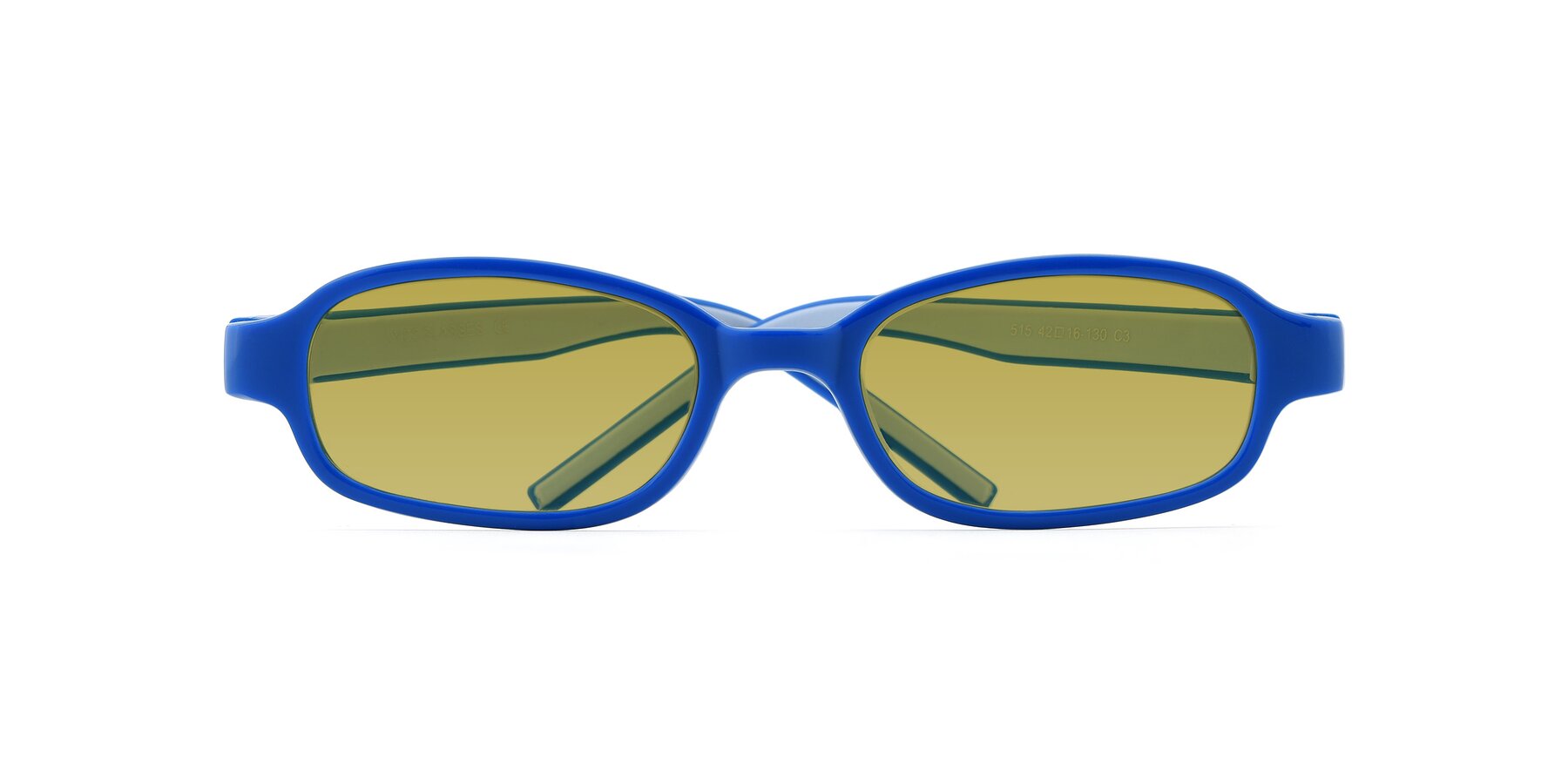Folded Front of 515 in Blue-Gray with Champagne Tinted Lenses