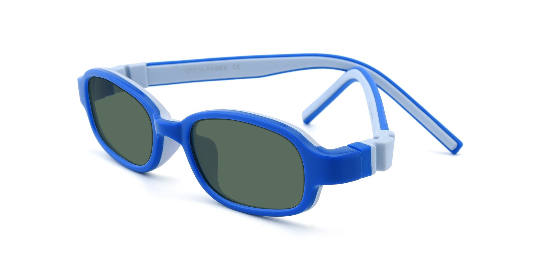 Angle of 515 in Blue-Gray with Green Polarized Lenses